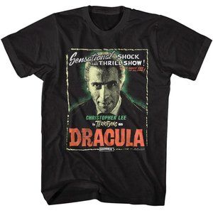 Dracula Terrifying Christopher Lee Vampire Shirt